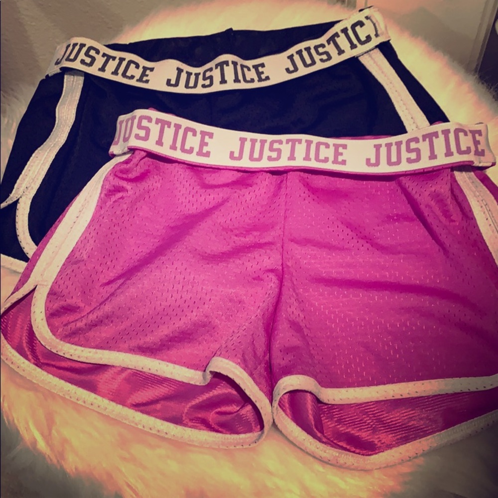 Girls size 12 Justice shorts 2 for $10